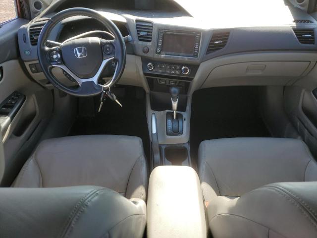 2HGFB2F97CH017157 - 2012 HONDA CIVIC EXL 栗色 照片 8