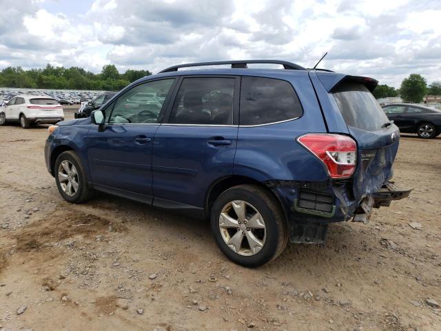 JF2SJAHC1EH466430 - 2014 SUBARU FORESTER 2.5I LIMITED BLUE photo 2