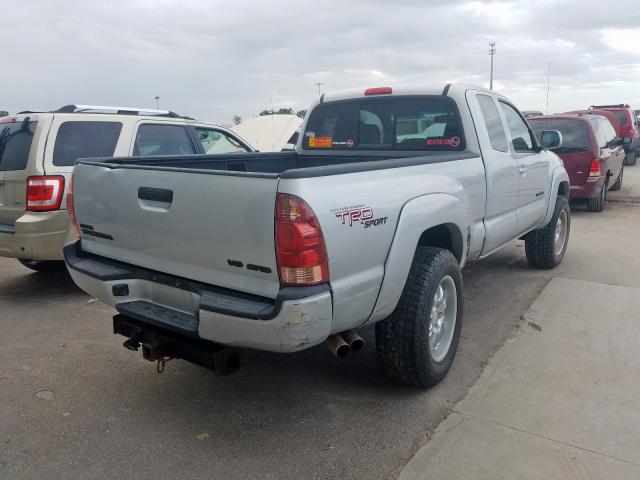 5TETU62N28Z518037 - 2008 TOYOTA TACOMA PRERUNNER ACCESS CAB  photo 4