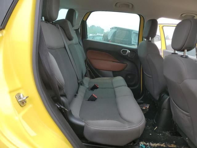 ZFBCFADH2EZ029605 - 2014 FIAT 500L TREKKING YELLOW photo 10