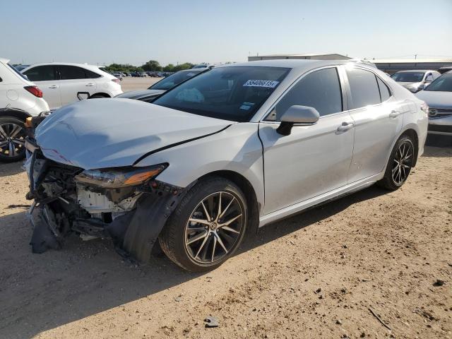 4T1G11AKXPU121392 - 2023 TOYOTA CAMRY SE NIGHT SHADE WHITE photo 1