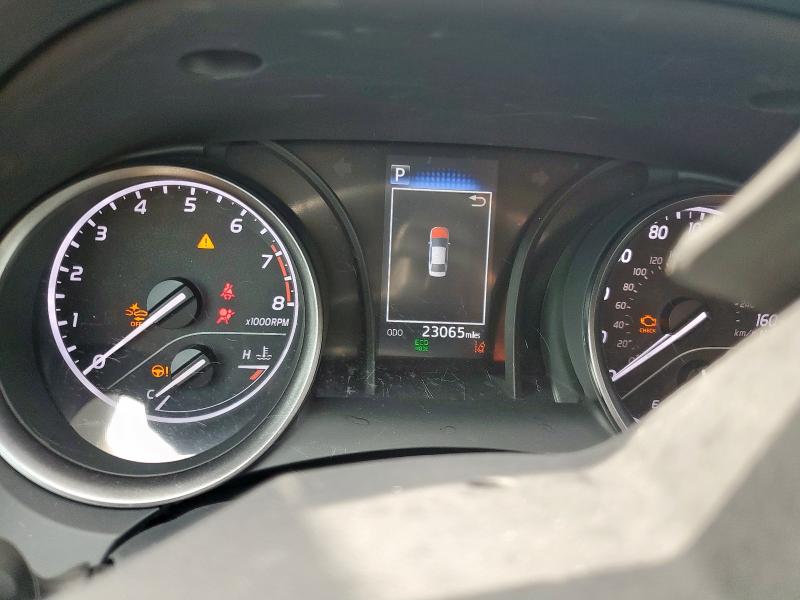 4T1G11AKXPU121392 - 2023 TOYOTA CAMRY SE NIGHT SHADE WHITE photo 9