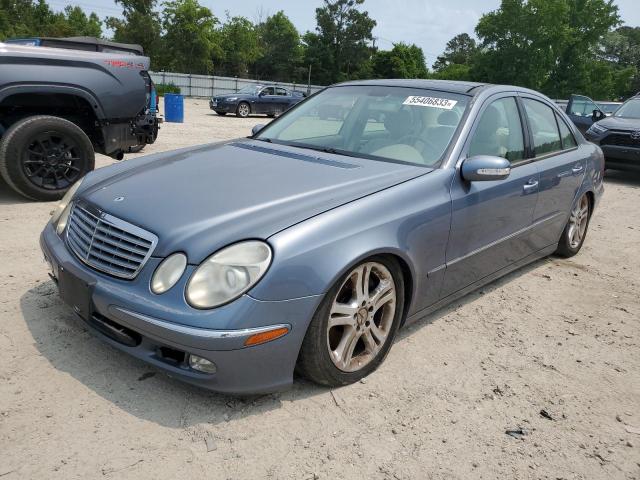 WDBUF83JX4X162944 - 2004 MERCEDES-BENZ E 500 4MATIC BLUE photo 1