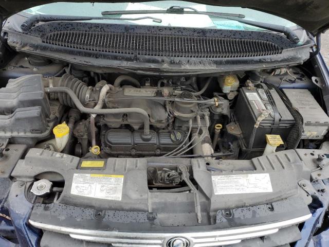 2A4GP54L26R627366 - 2006 CHRYSLER TOWN & COU TOURING Mavi foto 12