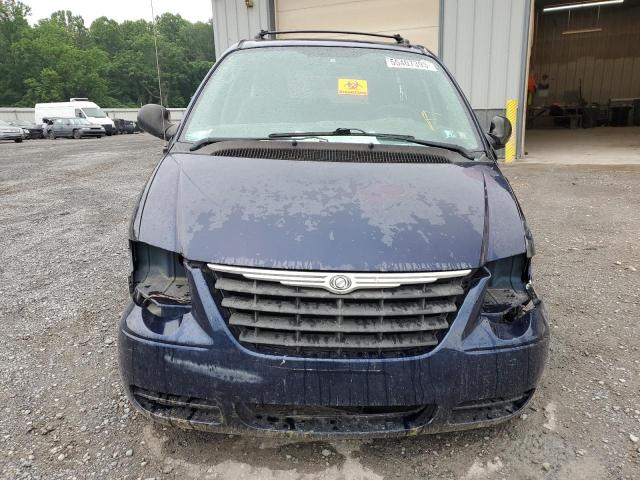 2A4GP54L26R627366 - 2006 CHRYSLER TOWN & COU TOURING Mavi foto 5