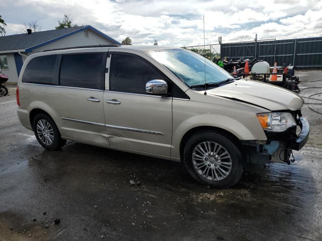 2C4RC1CG8ER276887 - 2014 CHRYSLER TOWN & COU TOURING L GOLD photo 4