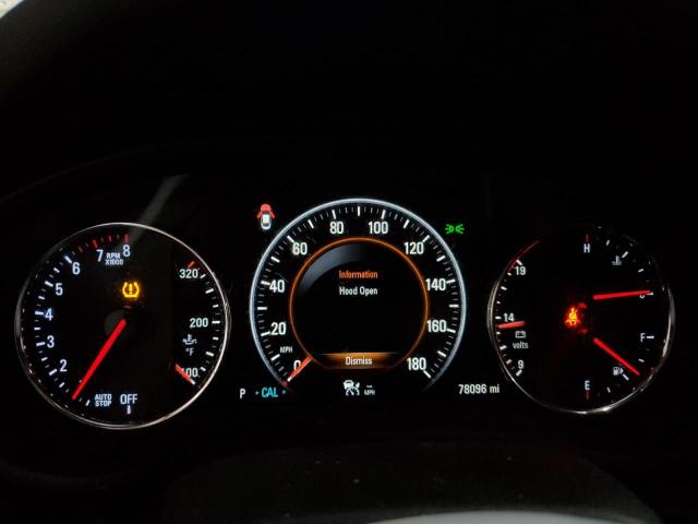 W04GS6SSXJ1130903 - 2018 BUICK REGAL GS WHITE photo 9