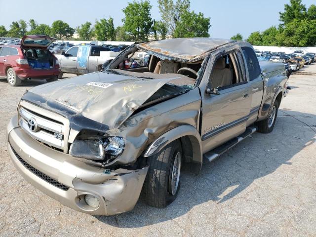 5TBRT34163S429978 - 2003 TOYOTA TUNDRA ACCESS CAB SR5 BEIGE photo 1