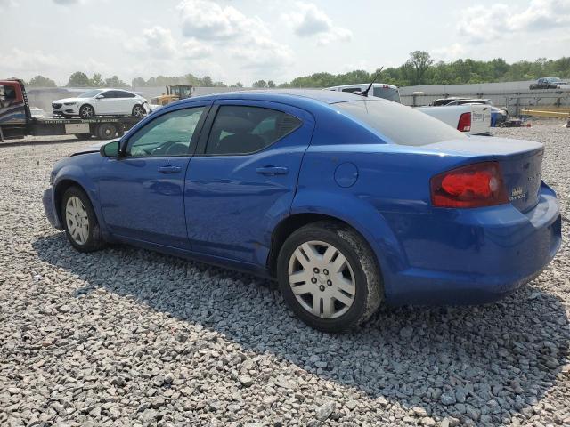 1C3CDZAB8EN203643 - 2014 DODGE AVENGER SE BLUE photo 2