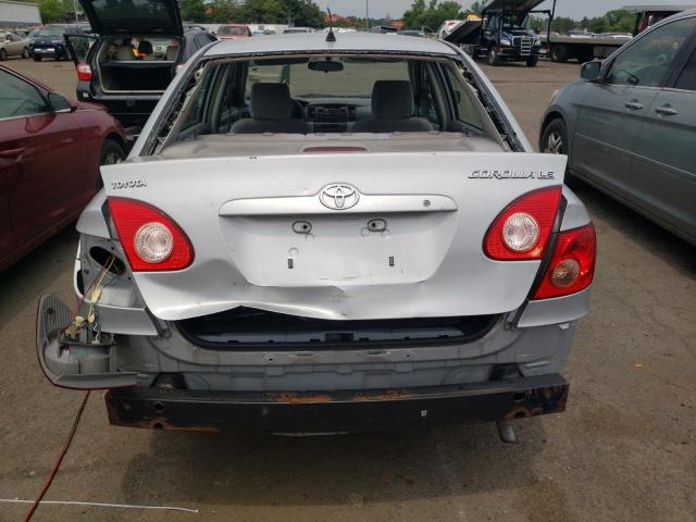 2T1BR30E07C843868 - 2007 TOYOTA COROLLA CE SILVER photo 6