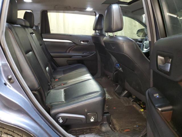 5TDJKRFH0GS338540 - 2016 TOYOTA HIGHLANDER XLE BLUE photo 11