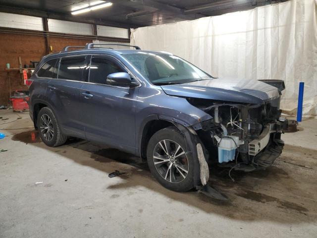5TDJKRFH0GS338540 - 2016 TOYOTA HIGHLANDER XLE BLUE photo 4