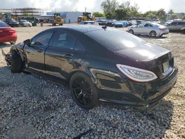 WDDLJ7EB8CA032275 - 2012 MERCEDES-BENZ CLS 63 AMG BLACK photo 2