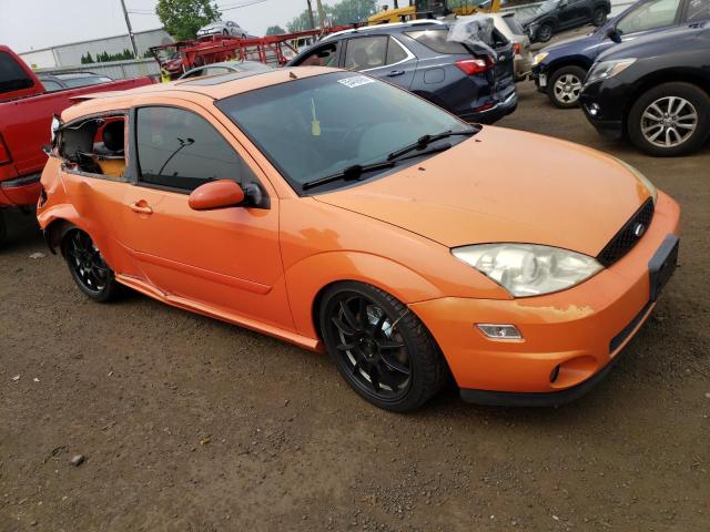 3FAHP395X4R101086 - 2004 FORD FOCUS ZX3 SVT ORANGE photo 4