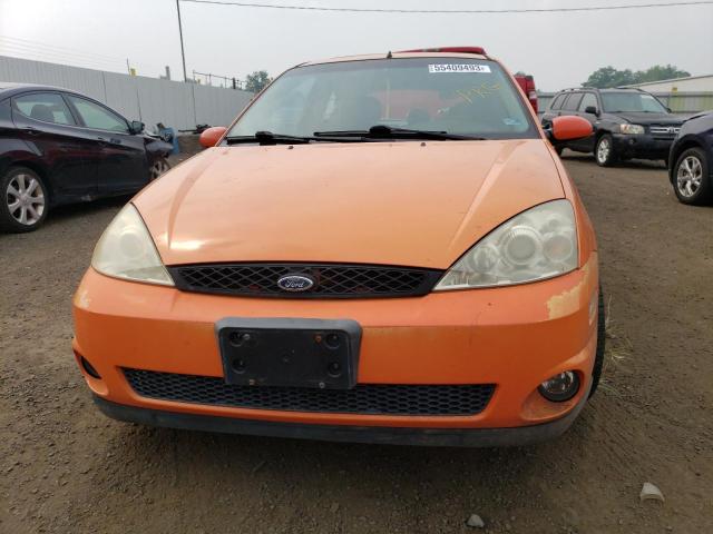 3FAHP395X4R101086 - 2004 FORD FOCUS ZX3 SVT ORANGE photo 5