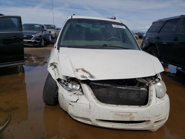 2A8GP44R67R143862 - 2007 CHRYSLER TOWN & COU LX WHITE photo 5