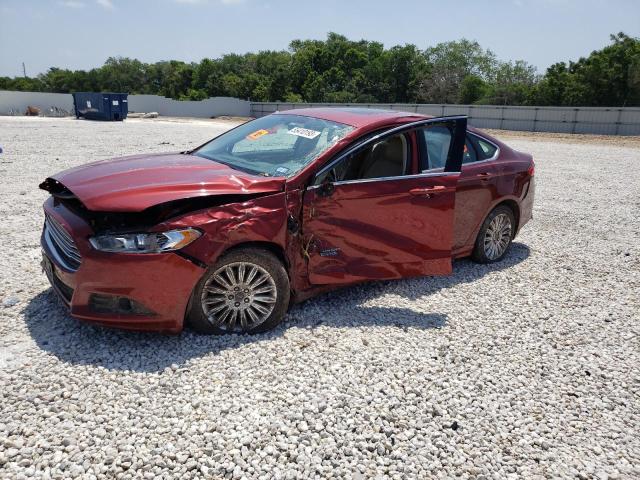 3FA6P0PU8ER219140 - 2014 FORD FUSION SE PHEV ORANGE photo 1