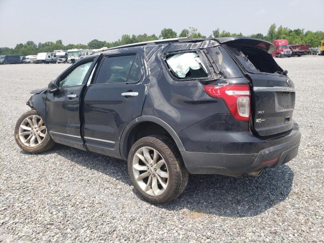 1FM5K7D88FGA63402 - 2015 FORD EXPLORER XLT BLACK photo 2