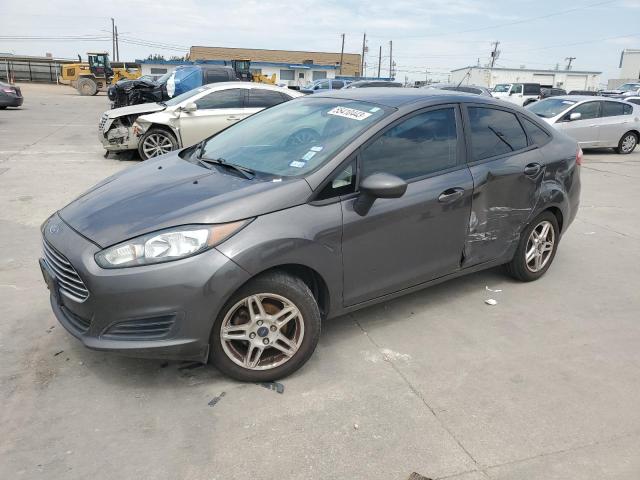 3FADP4BJ7HM103828 - 2017 FORD FIESTA SE GRAY photo 1