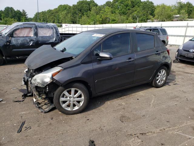 VNKKTUD35FA029709 - 2015 TOYOTA YARIS CHARCOAL photo 1