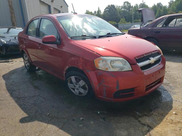 KL1TD5DE1AB050035 - 2010 CHEVROLET AVEO LS 红色 照片 4