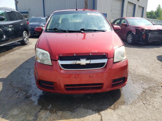 KL1TD5DE1AB050035 - 2010 CHEVROLET AVEO LS 红色 照片 5