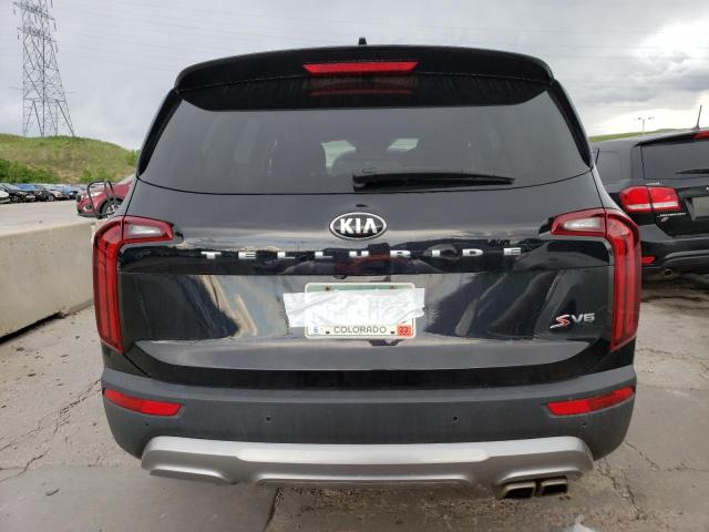 5XYP64HC9LG034083 - 2020 KIA TELLURIDE S BLACK photo 6