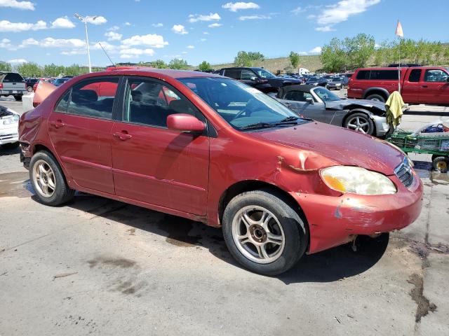 2T1BR32E07C719175 - 2007 TOYOTA COROLLA CE RED photo 4