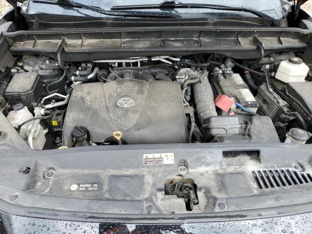 5TDGZRBH6LS504386 - 2020 TOYOTA HIGHLANDER XLE BLACK photo 11