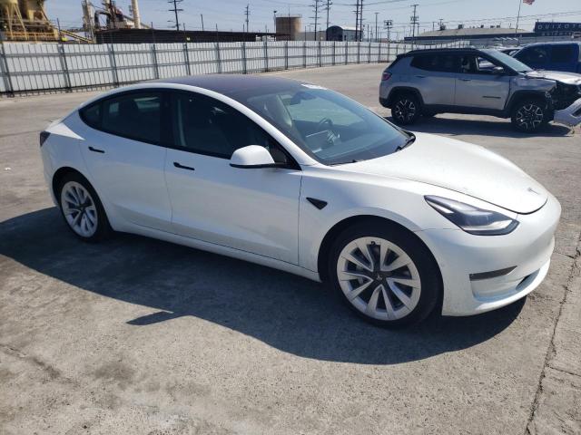 5YJ3E1EB8NF137548 - 2022 TESLA MODEL 3 Ağ foto 4