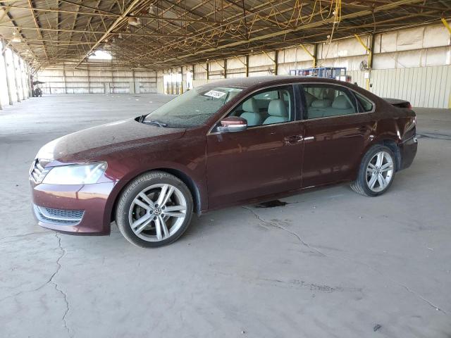 1VWBP7A39DC075173 - 2013 VOLKSWAGEN PASSAT SE RED photo 1