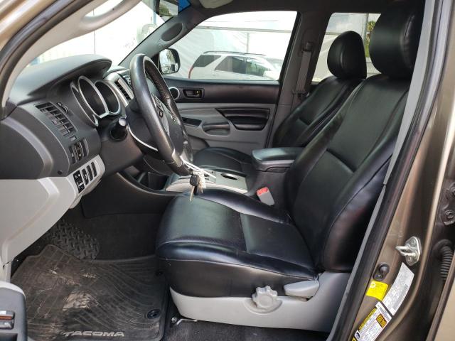 5TFJU4GN5EX053471 - 2014 TOYOTA TACOMA DOUBLE CAB PRERUNNER GRAY photo 7