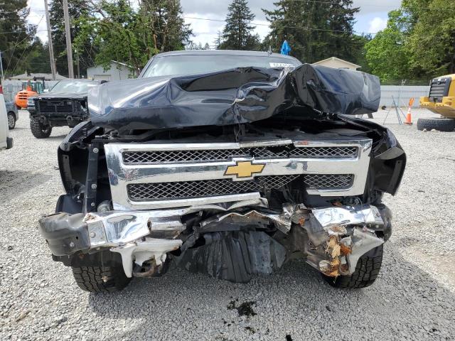 1GCRKSE79CZ141832 - 2012 CHEVROLET SILVERADO K1500 LT BLACK photo 5