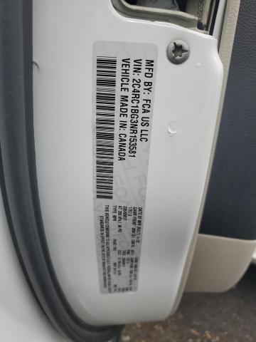 2C4RC1BG3NR153581 - 2022 CHRYSLER PACIFICA TOURING L WHITE photo 13