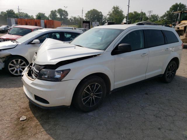 3C4PDCAB7JT498254 - 2018 DODGE JOURNEY SE WHITE photo 1