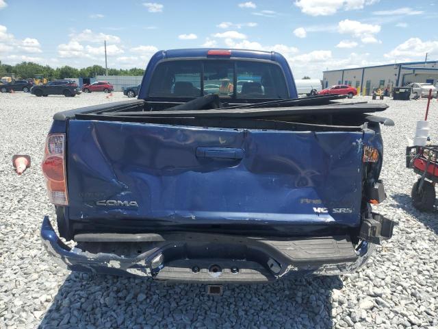 5TETU62N25Z047986 - 2005 TOYOTA TACOMA PRERUNNER ACCESS CAB BLUE photo 6