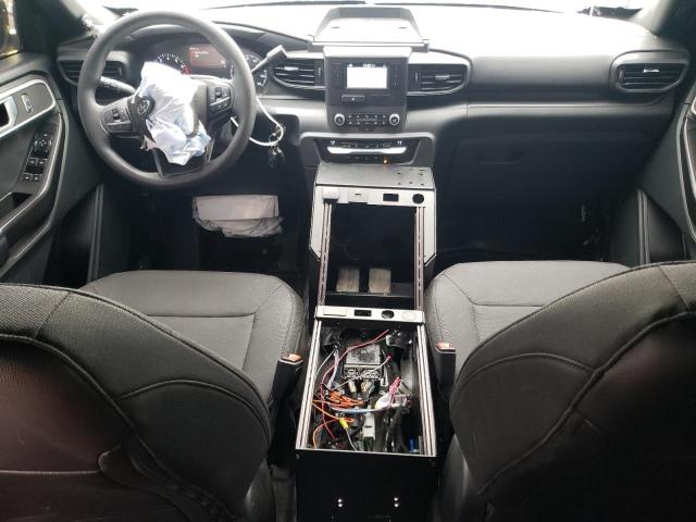 1FM5K8AB0NGB46018 - 2022 FORD EXPLORER POLICE INTERCEPTOR Czerwony zdjęcie 8