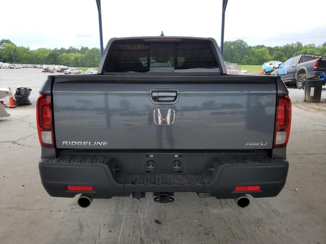 5FPYK3F55PB021740 - 2023 HONDA RIDGELINE RTL CHARCOAL photo 6