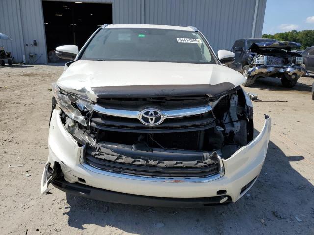 5TDKKRFH1GS506447 - 2016 TOYOTA HIGHLANDER XLE 白色 照片 5