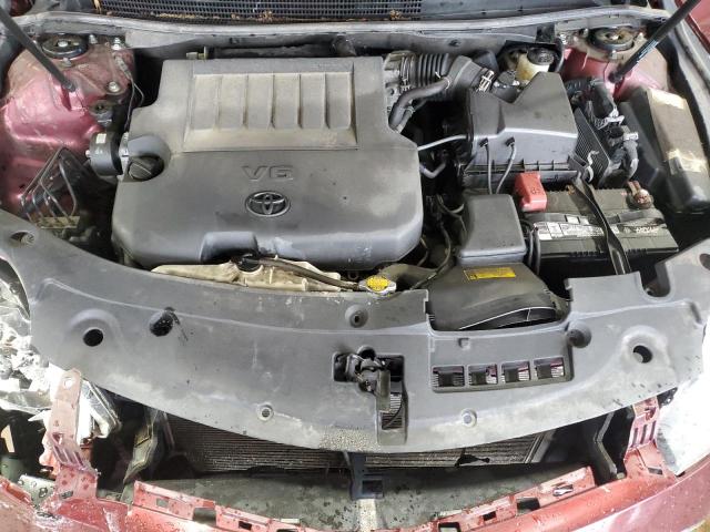 4T1BK1EB9DU039263 - 2013 TOYOTA AVALON BASE Բորդո լուսանկար 11