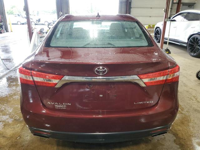 4T1BK1EB9DU039263 - 2013 TOYOTA AVALON BASE Բորդո լուսանկար 6