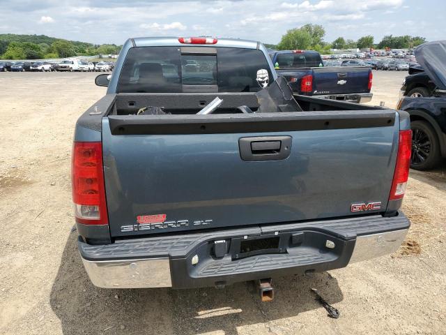 2GTEK13M181172591 - 2008 GMC SIERRA K1500 BLUE photo 6