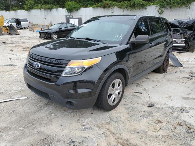 1FM5K8AR6FGC41407 - 2015 FORD EXPLORER POLICE INTERCEPTOR BLACK photo 2