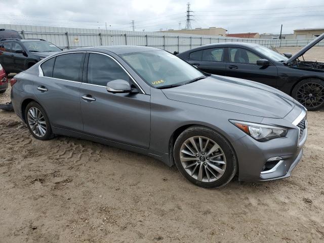 JN1EV7BR2NM340295 - 2022 INFINITI Q50 LUXE GRAY photo 4