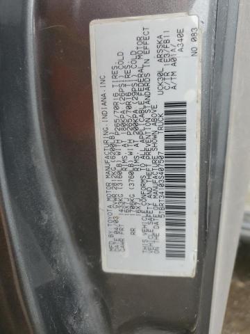 5TBRT34103S407507 - 2003 TOYOTA TUNDRA ACCESS CAB SR5 GRAY photo 12