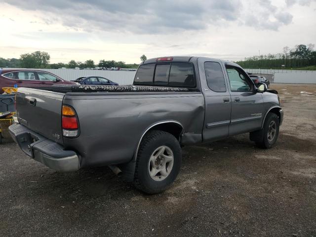 5TBRT34103S407507 - 2003 TOYOTA TUNDRA ACCESS CAB SR5 GRAY photo 3