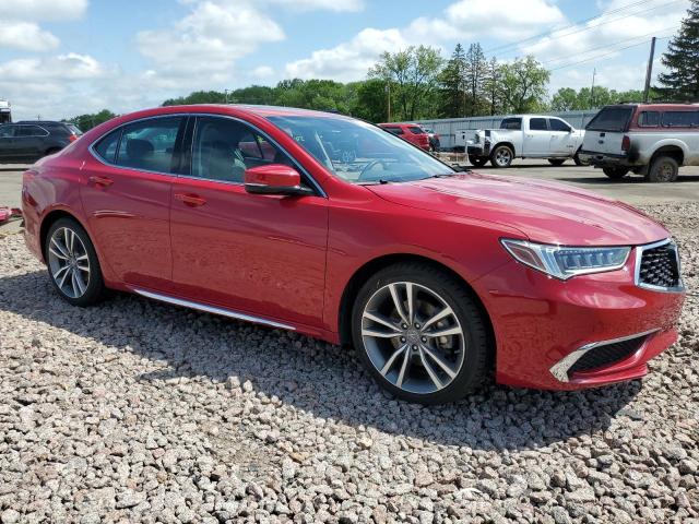 19UUB2F45KA008076 - 2019 ACURA TLX TECHNOLOGY RED photo 4