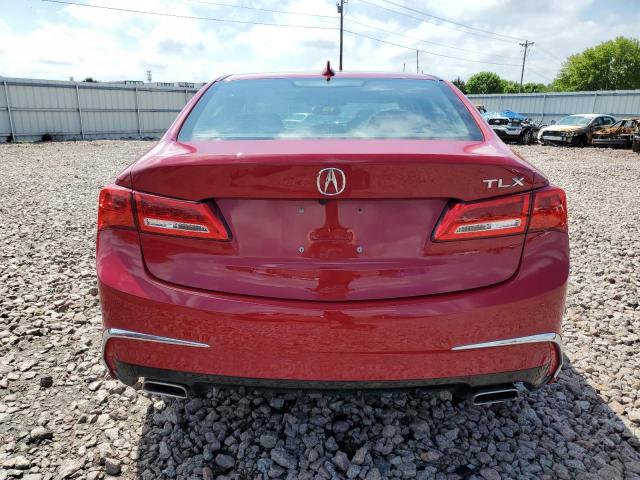 19UUB2F45KA008076 - 2019 ACURA TLX TECHNOLOGY RED photo 6