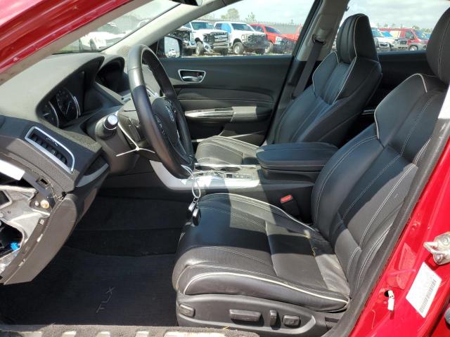 19UUB2F45KA008076 - 2019 ACURA TLX TECHNOLOGY RED photo 7