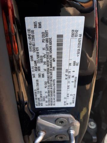 5LMCJ2C99GUJ19175 - 2016 LINCOLN MKC SELECT Սև լուսանկար 12